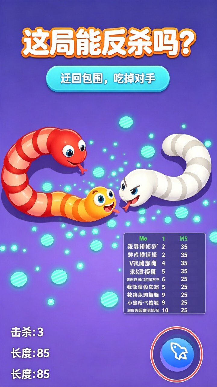 贪吃蛇跑酷派对截图