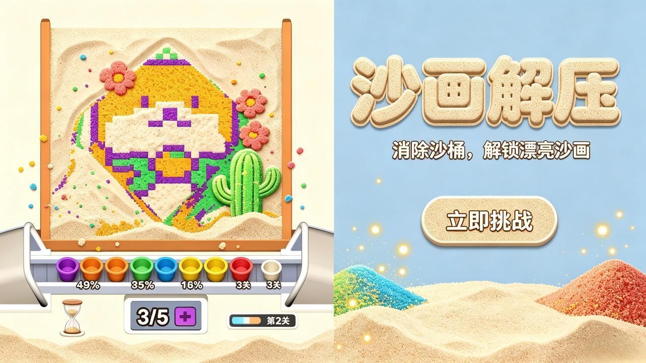 沙画解压截图