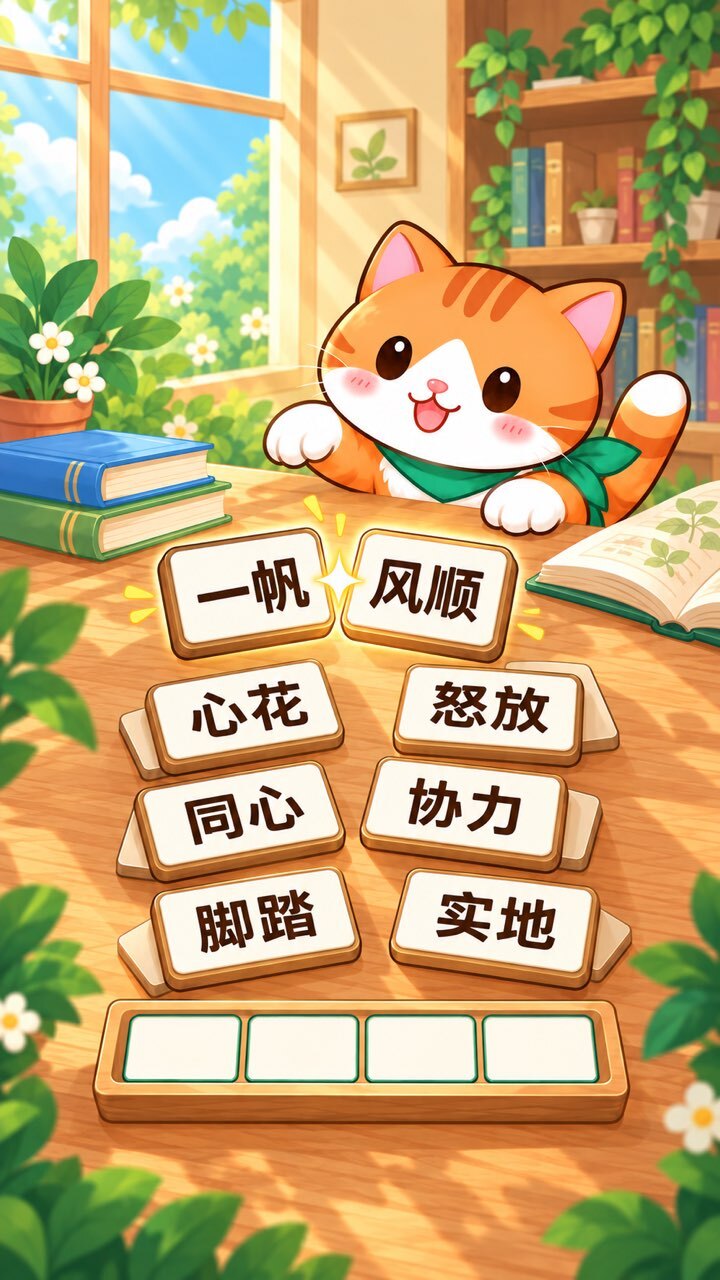 成语消消喵截图