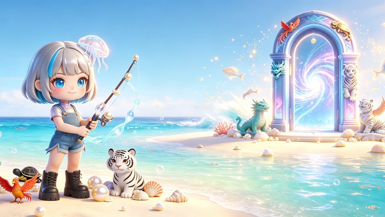 小白的时空海钓截图