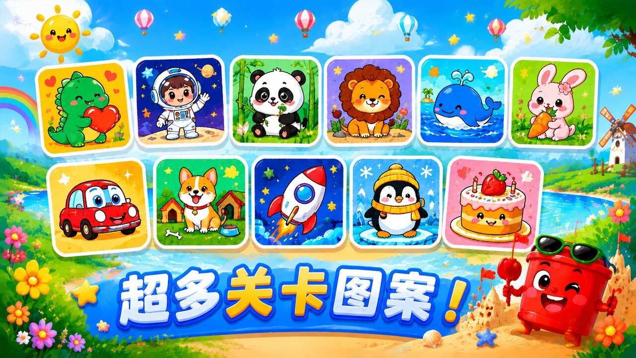 玩个沙画截图