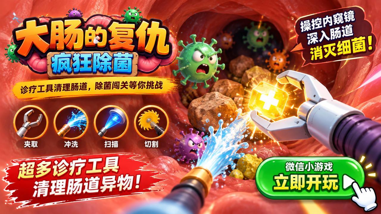 大肠的复仇-疯狂除菌截图