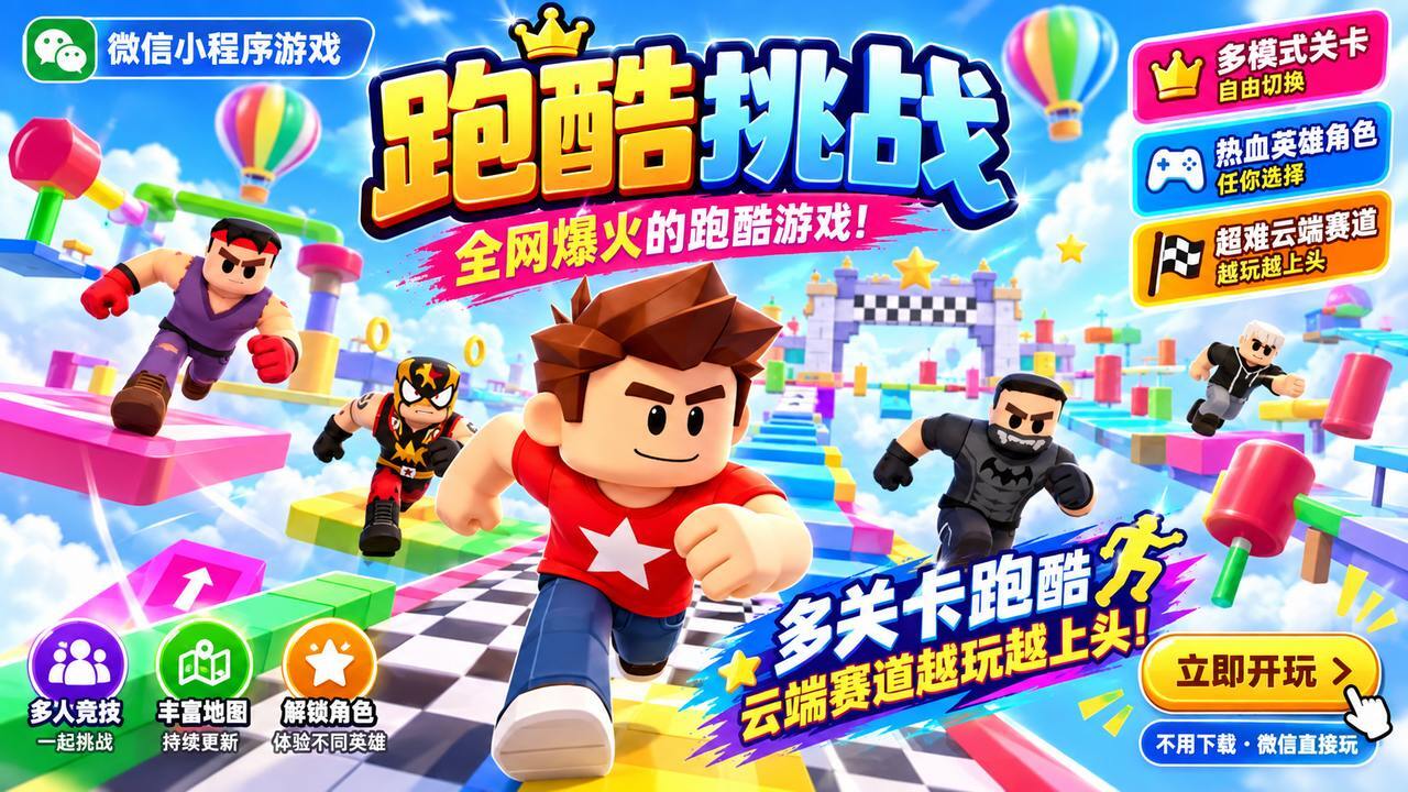 跑酷挑战截图