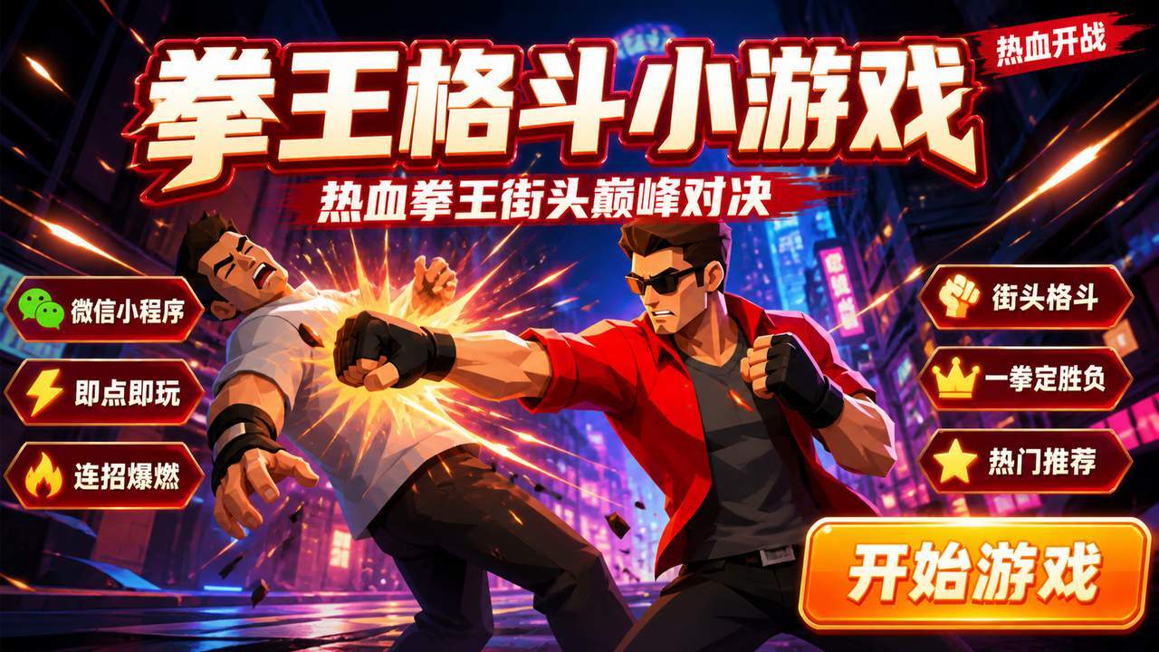 拳王格斗小游戏截图