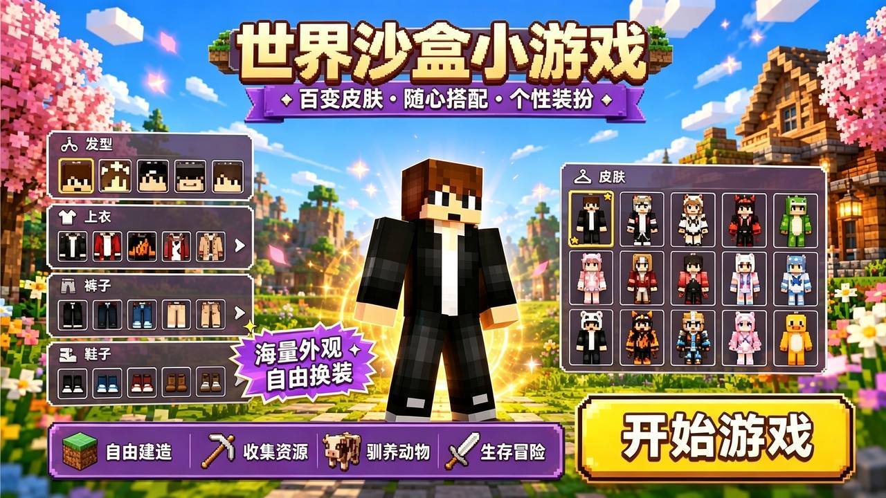 世界沙盒小游戏截图