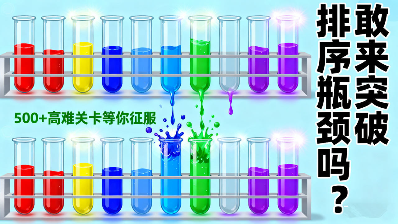 倒水瓶水之排序截图