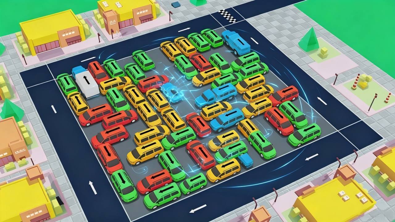 磁力停车场迷宫截图