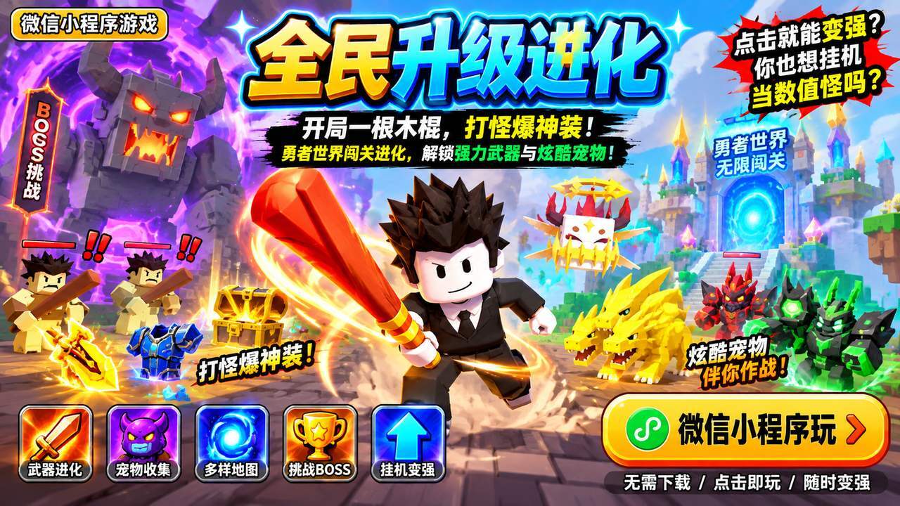 全民升级进化截图