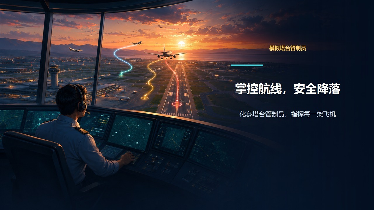 模拟塔台管制员截图