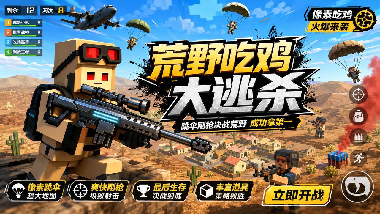 荒野吃鸡大逃杀截图
