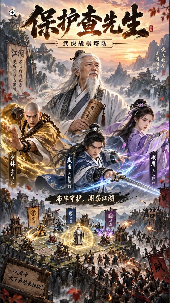 保护查先生截图