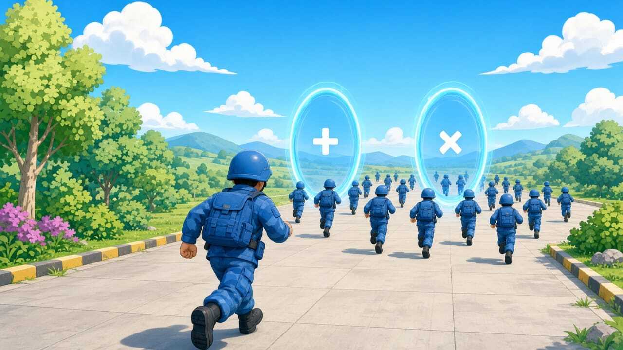 蓝兵冲冲冲截图