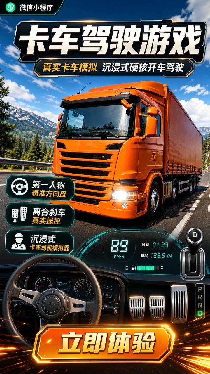 卡车驾驶游戏截图