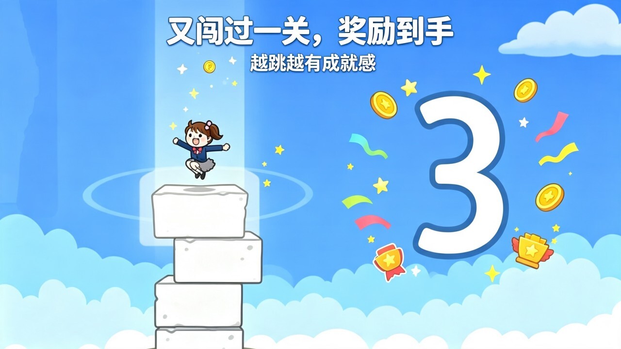 豆腐女孩跳跃截图