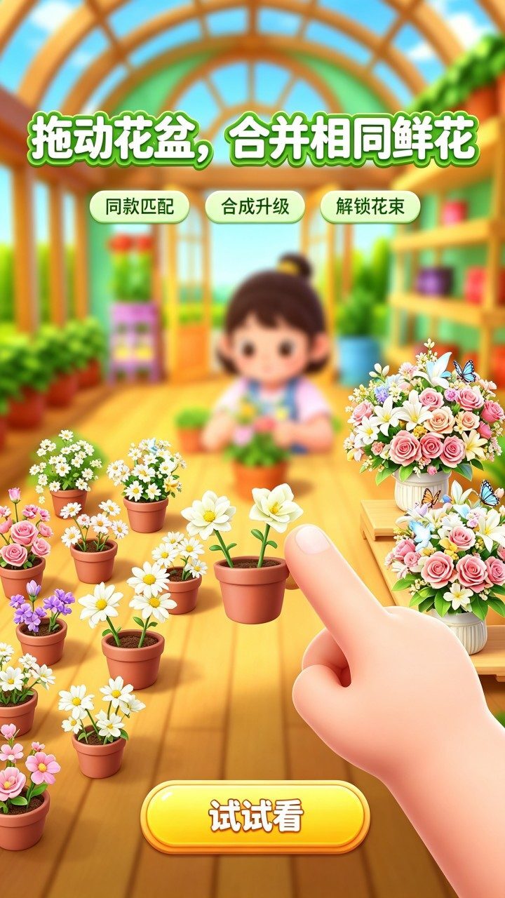 鲜花消除闯关截图
