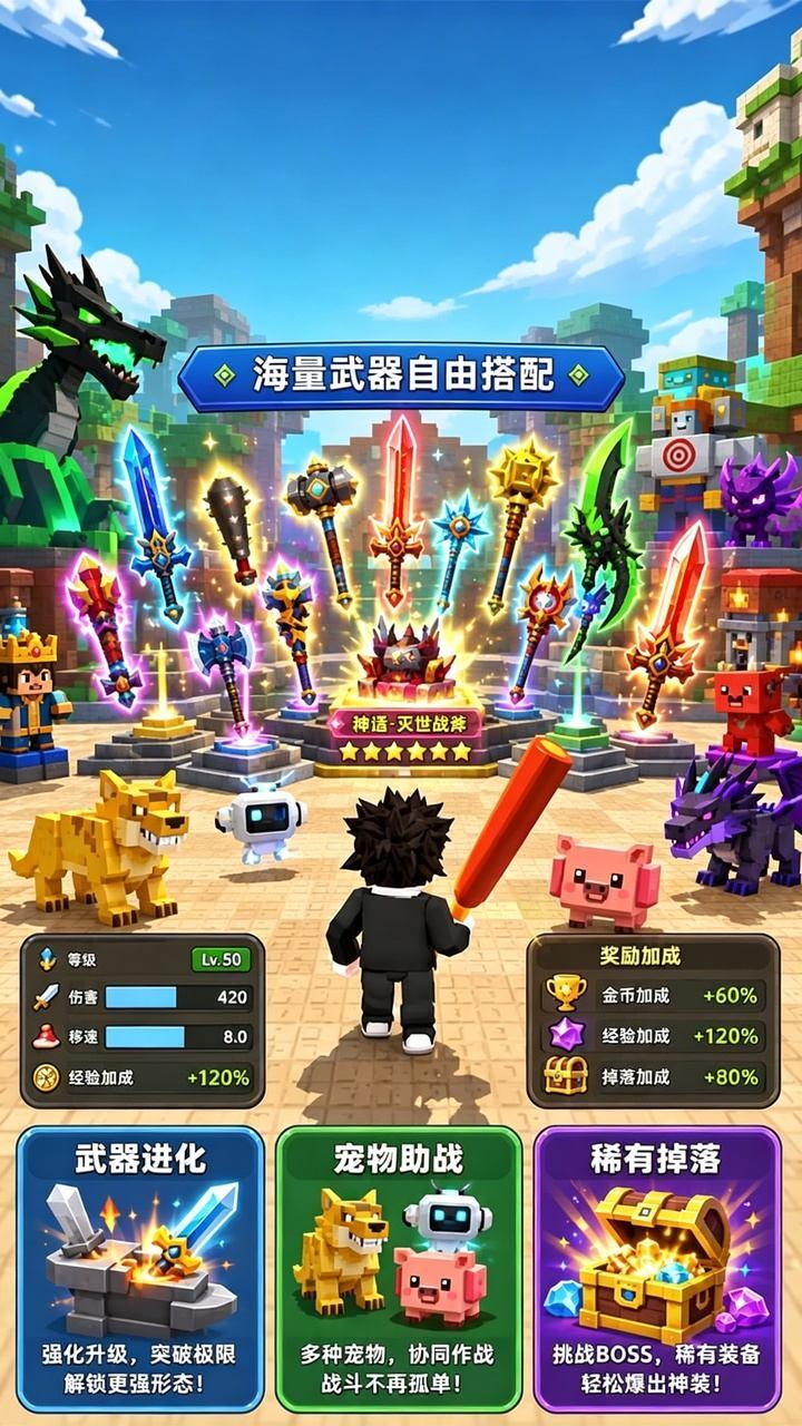 武器升级进化游戏截图