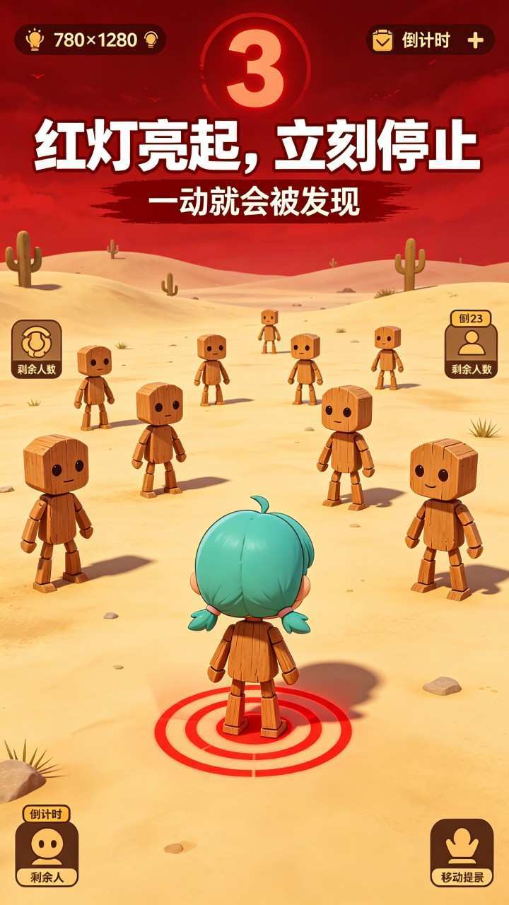 123木头人恐怖游戏截图