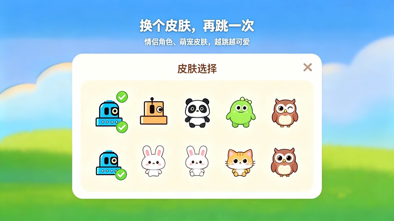 情侣双人跳截图