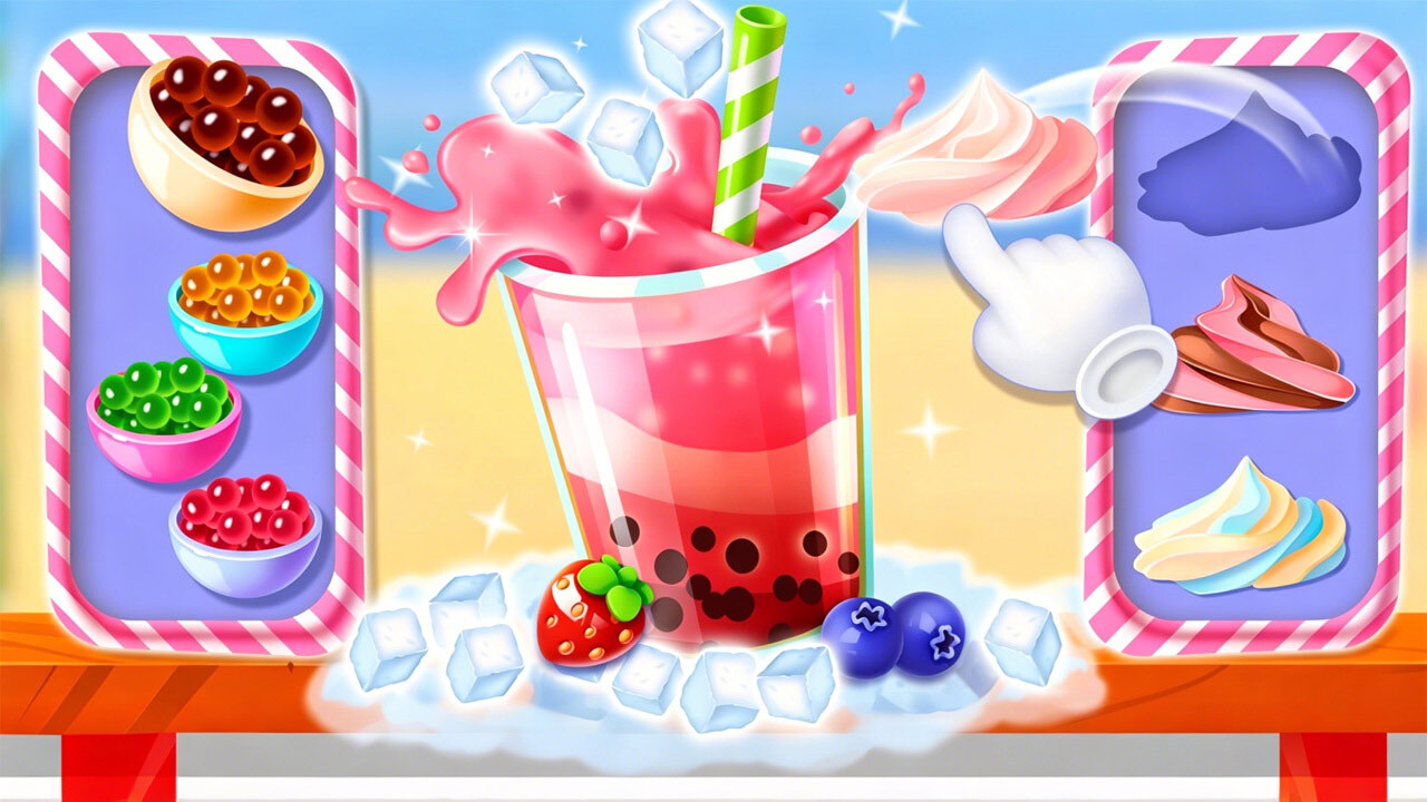 制作水果汁截图