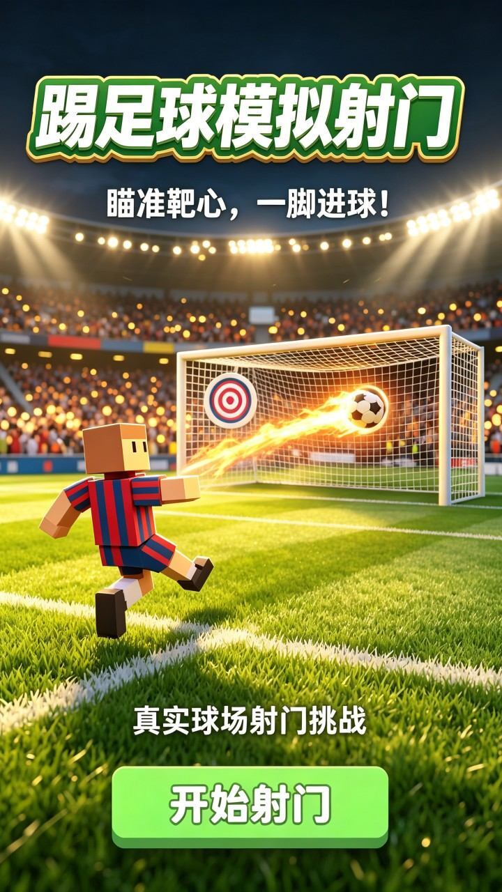 踢足球模拟射门截图