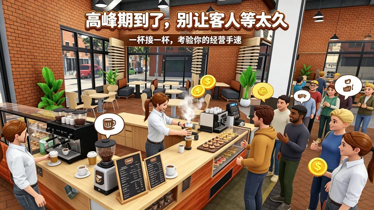开间咖啡店截图