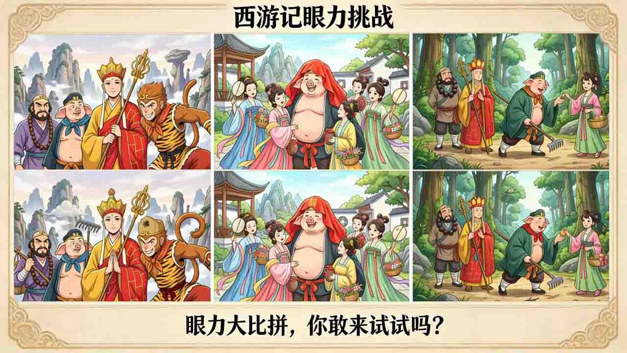 玩个找茬截图