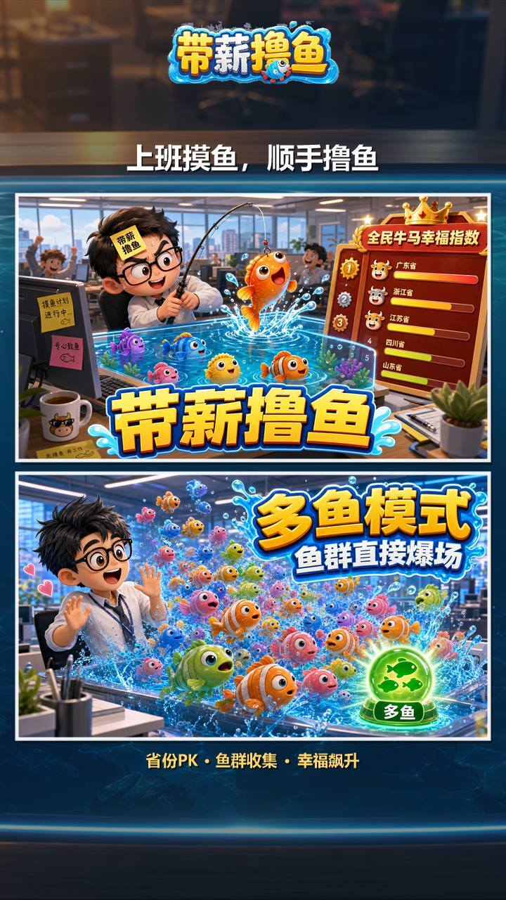 带薪撸鱼截图