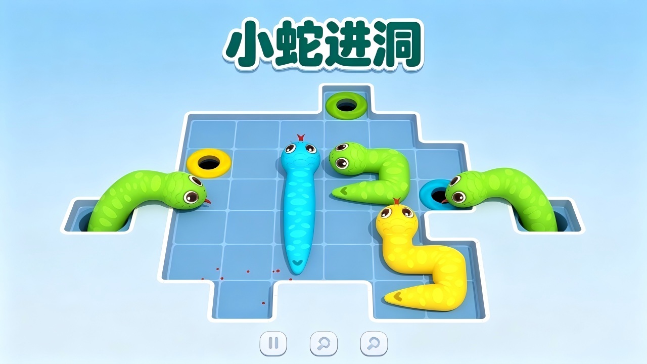 小蛇进洞截图