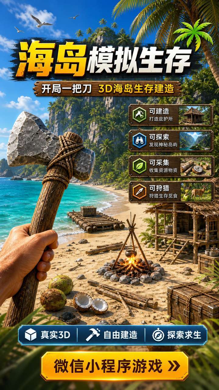 海岛模拟生存截图