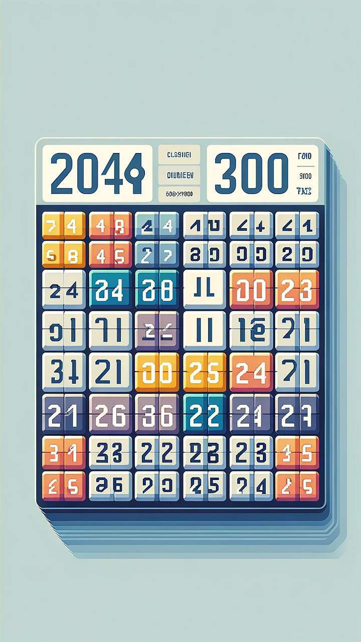 2048经典原始版截图