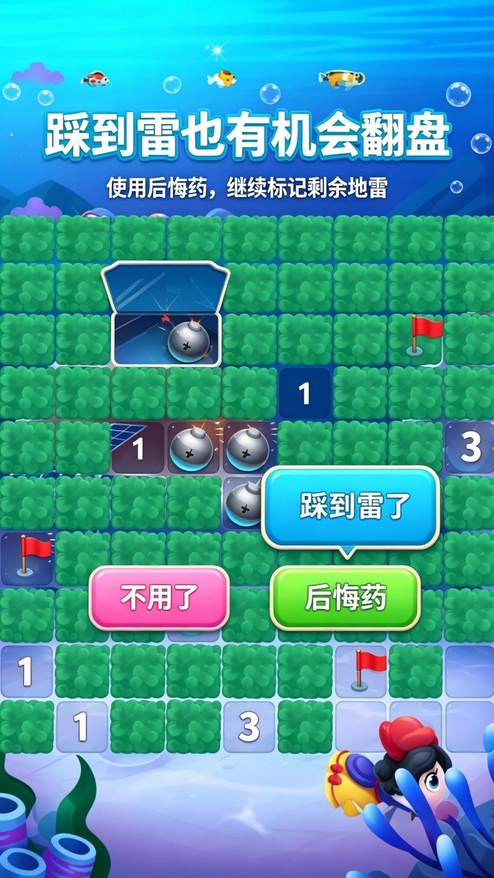 扫雷游戏双人对战截图