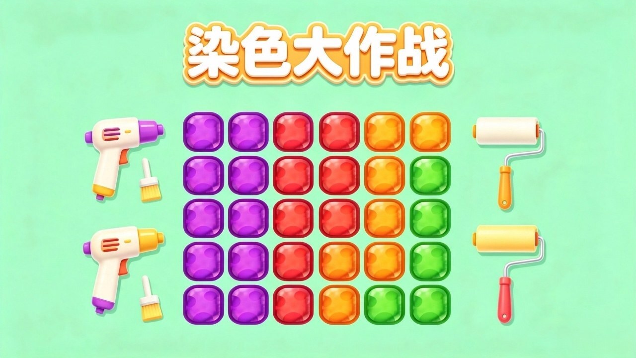 染色大作战截图