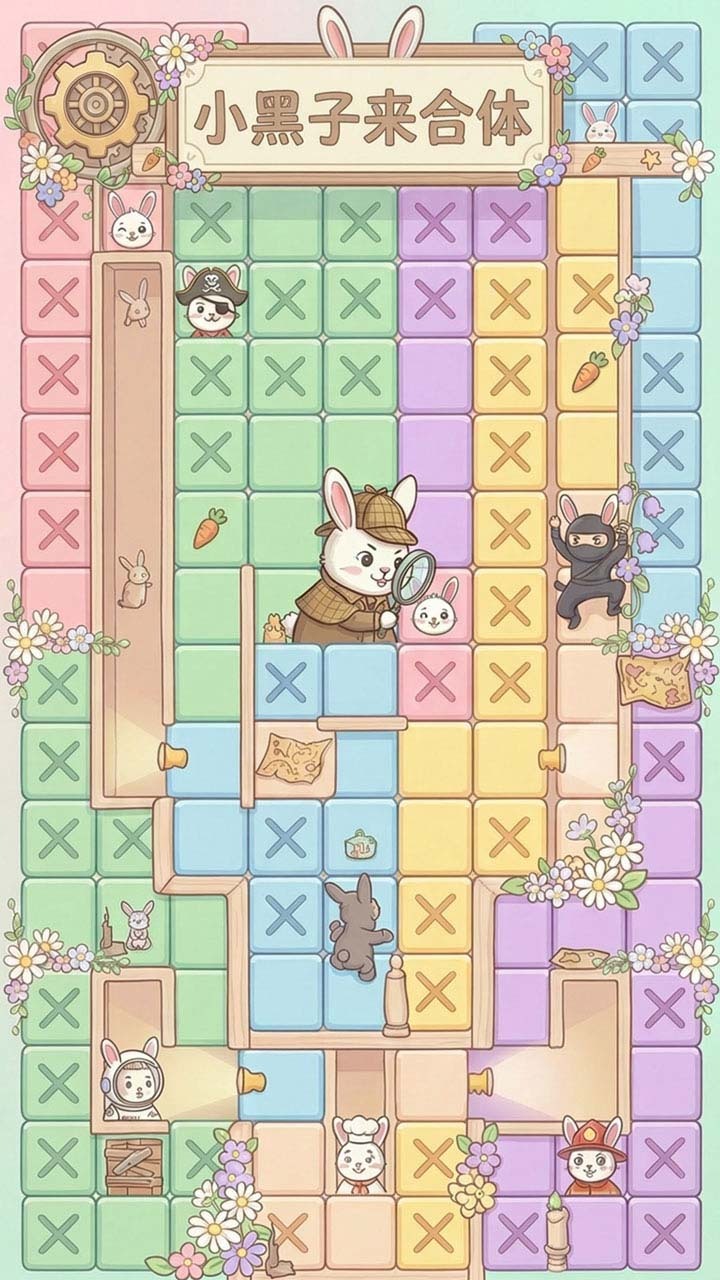 小黑子来合体截图