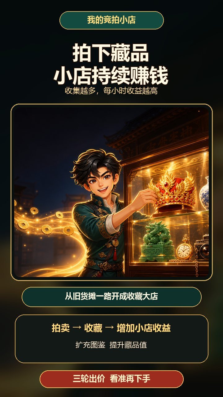 我的竞拍小店截图
