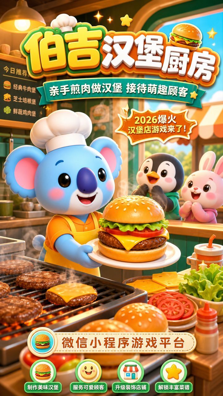 伯吉汉堡厨房截图