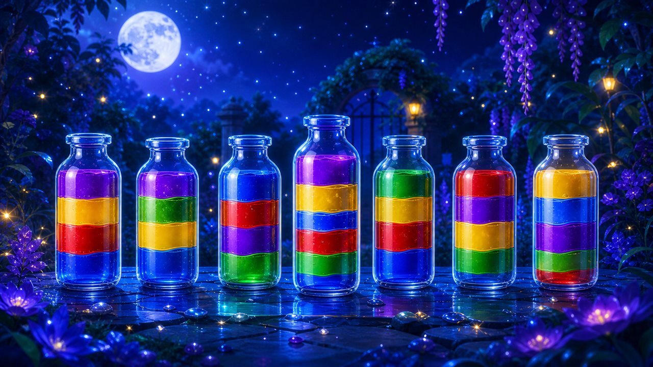 倒水花园截图