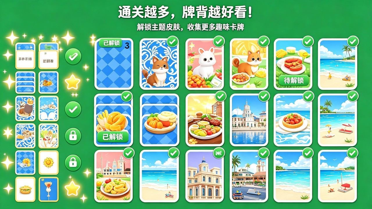纸牌分类接龙截图