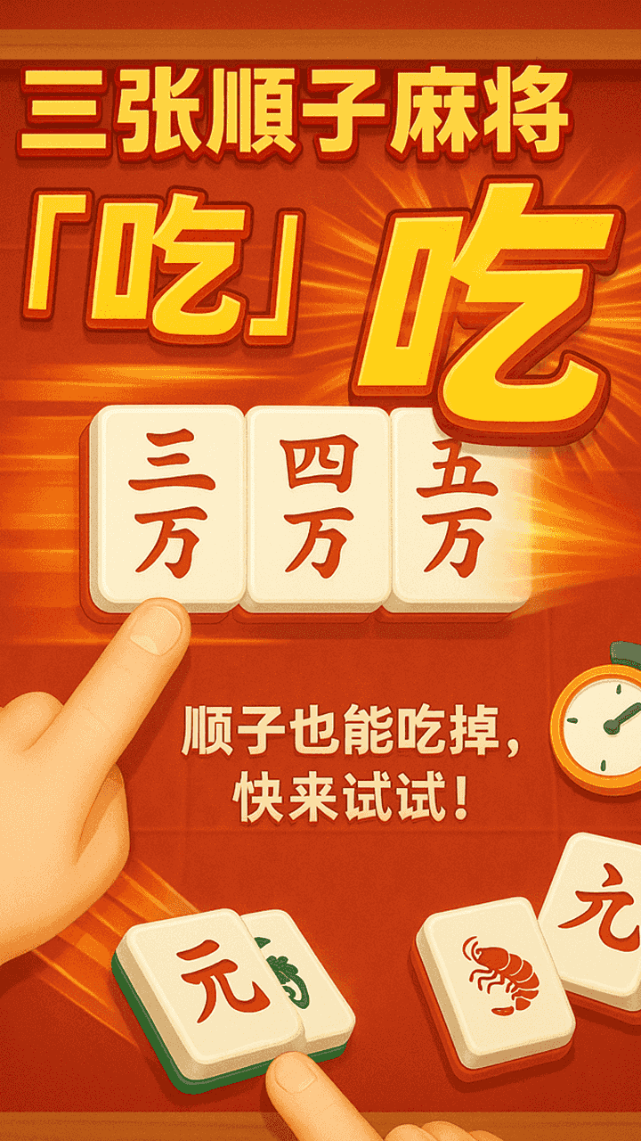 麻将挪对对吃碰消截图