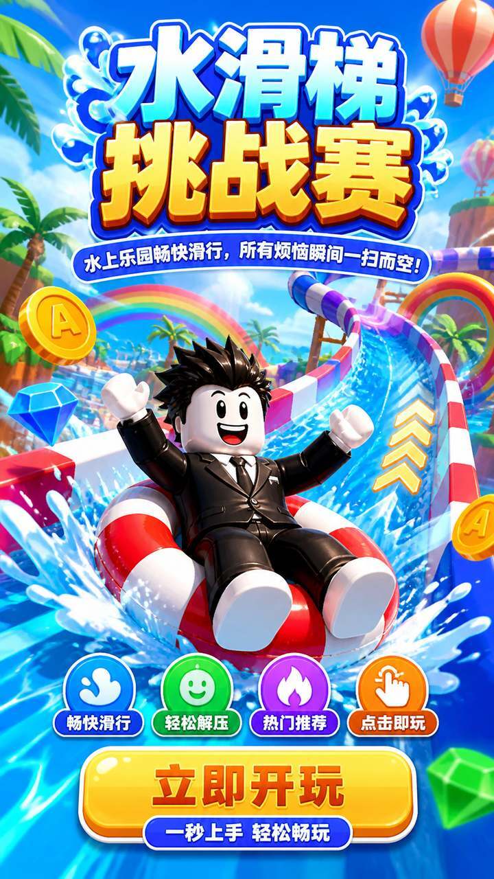 水滑梯挑战赛截图
