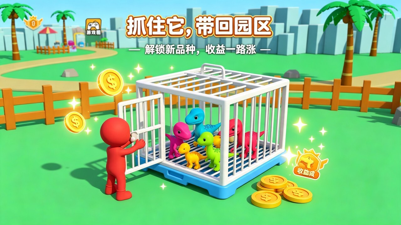 变色龙涂色躲猫猫截图