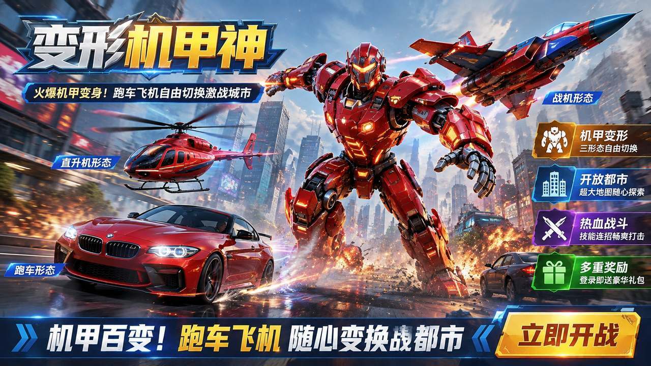变形机甲神截图