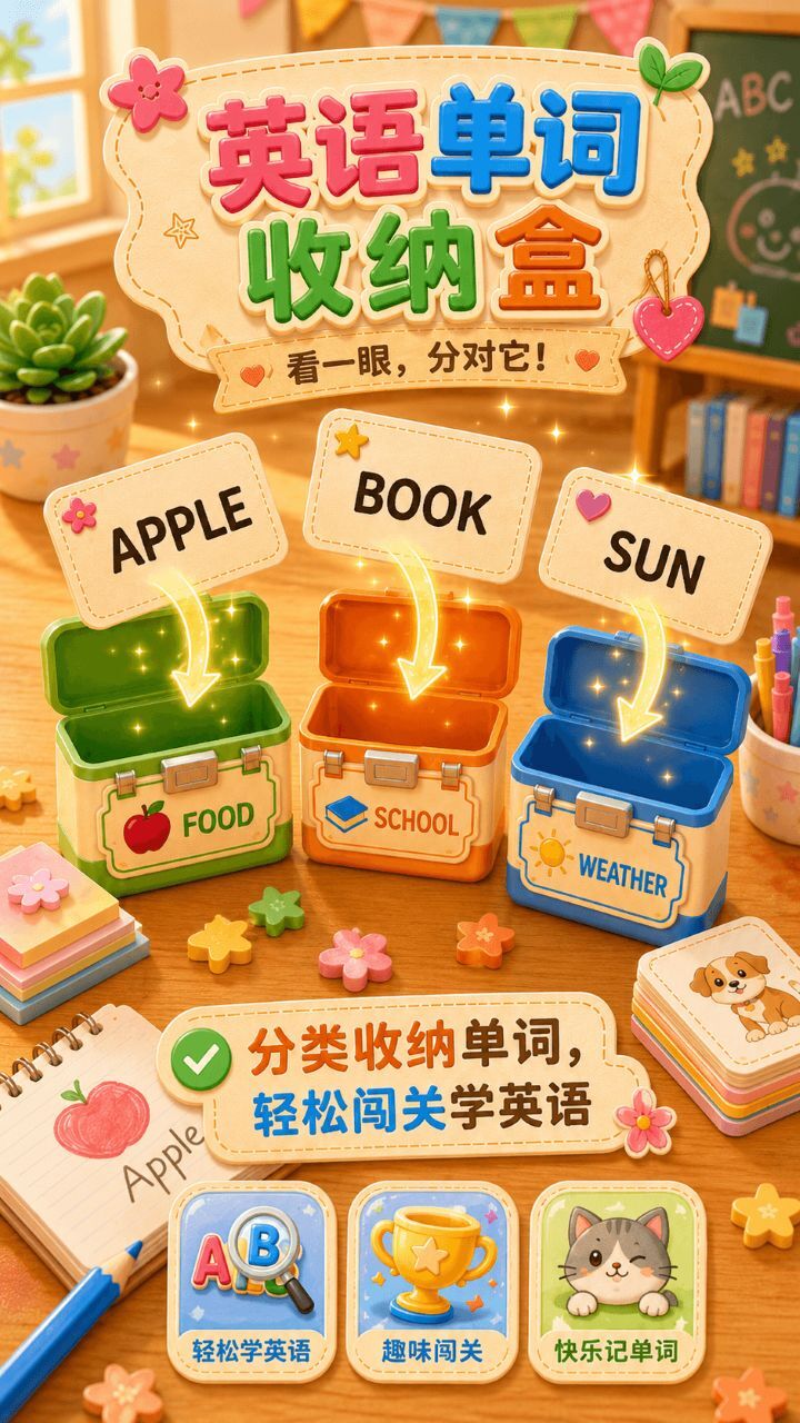 英语单词收纳盒截图