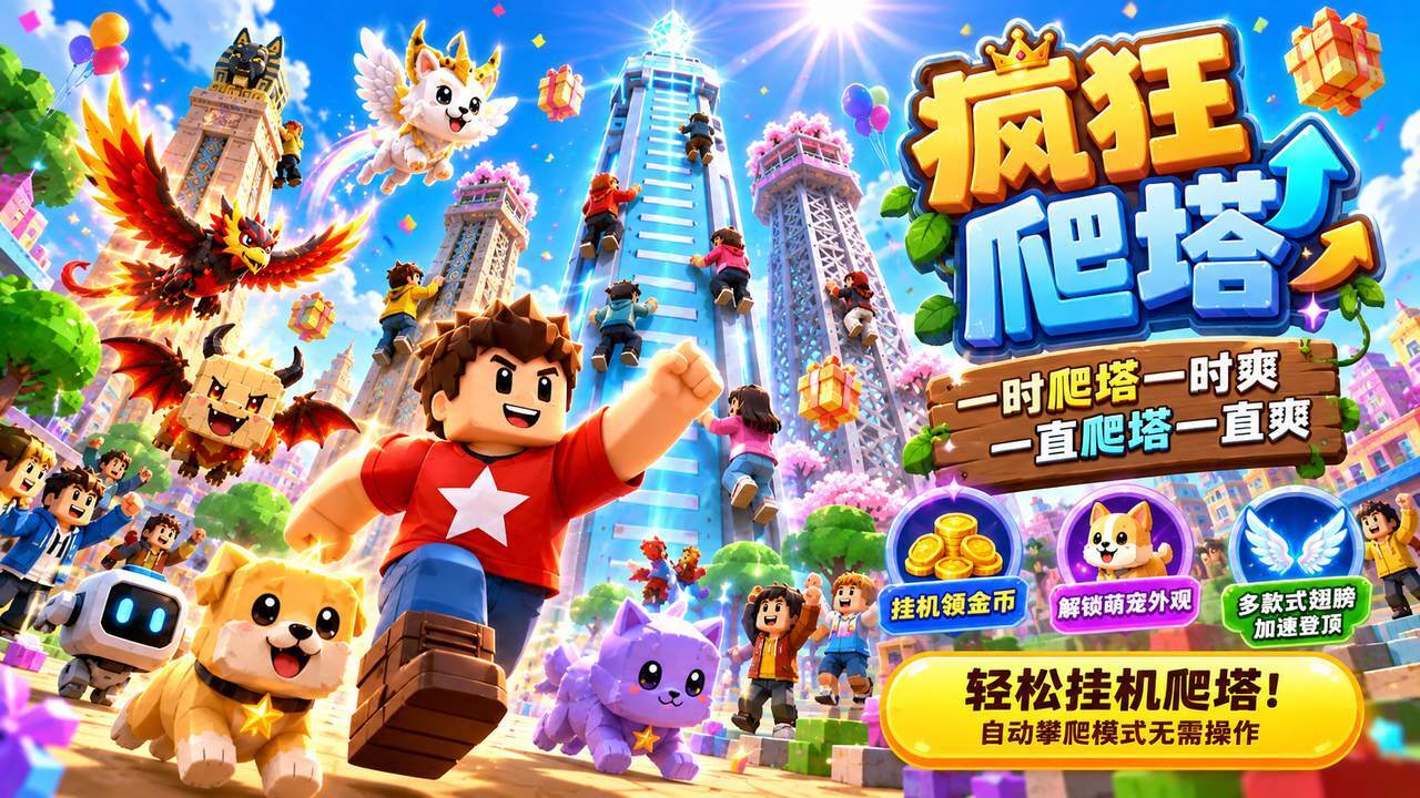 疯狂爬塔截图