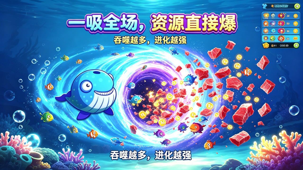 大鱼吃小鱼无敌进化截图