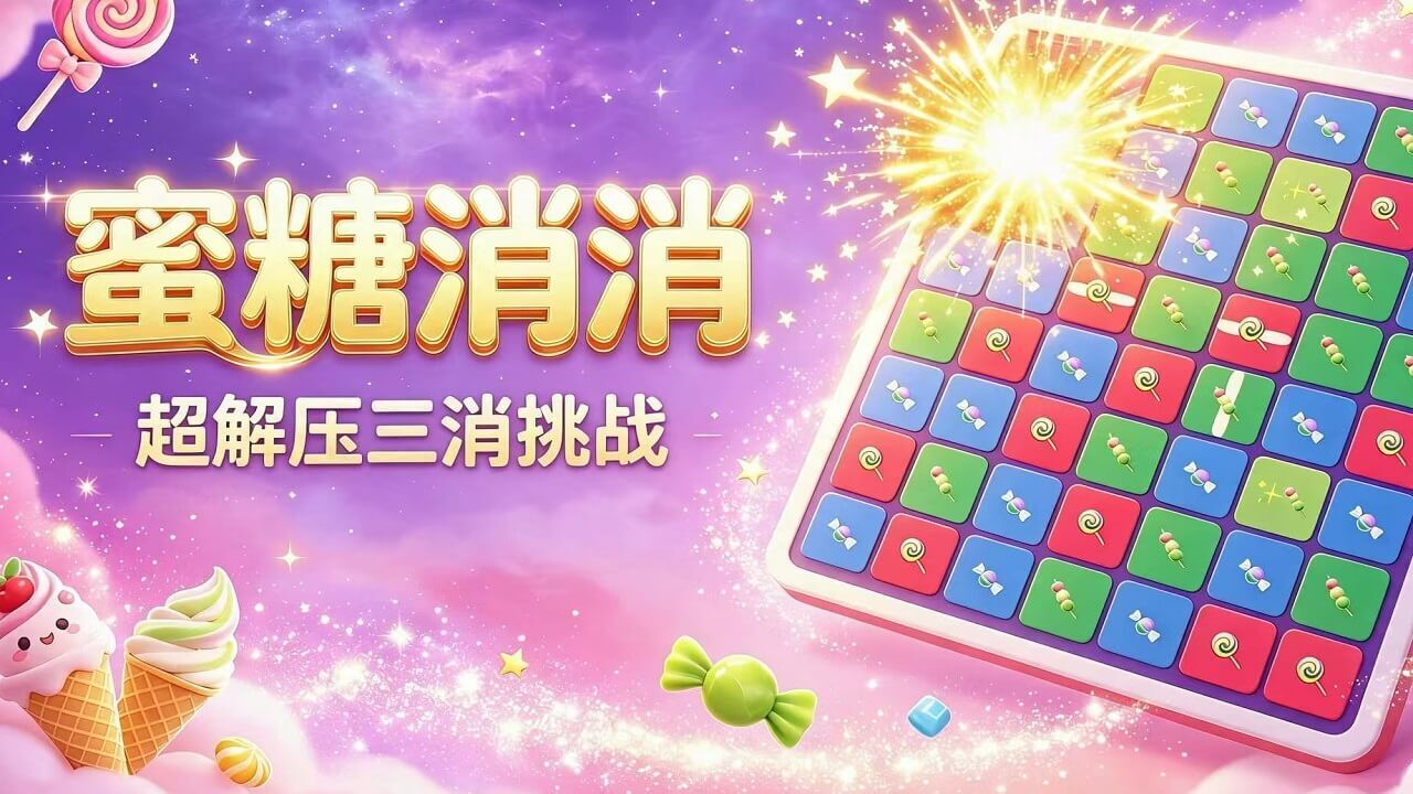 蜜糖消消截图