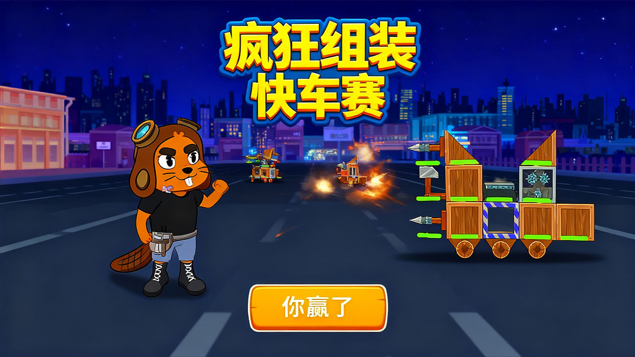 疯狂组装快车赛截图