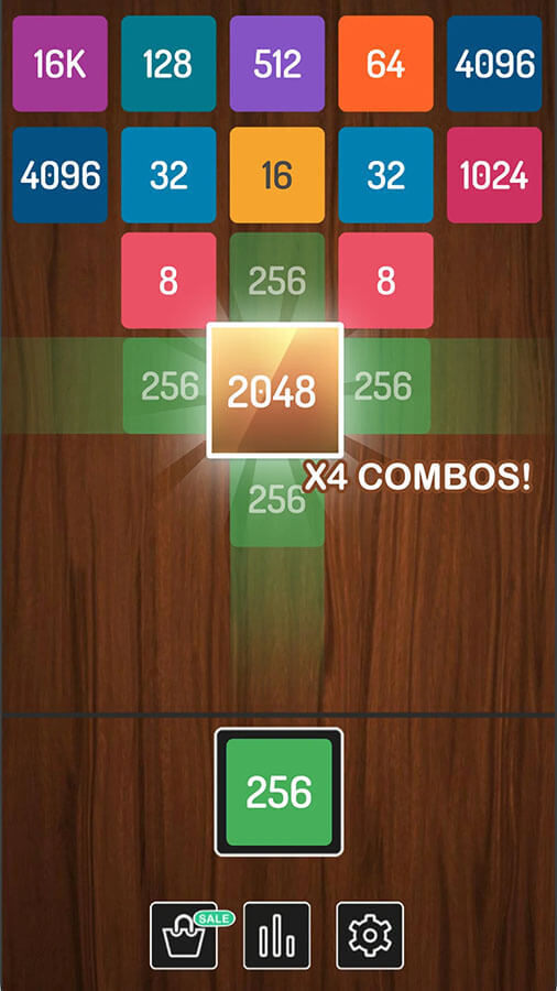 2048方块进化截图