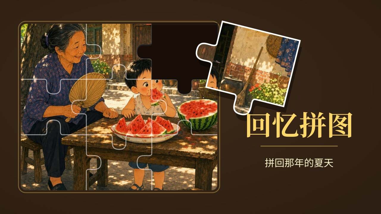 回忆拼拼乐之童年拼图截图