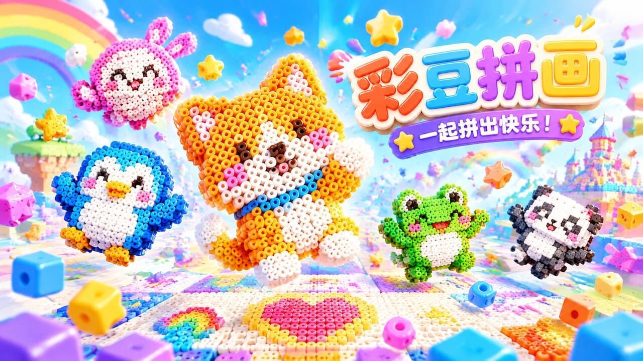 彩豆拼画截图