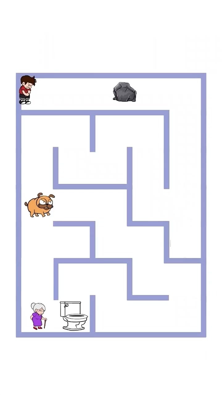 不碰猪一笔连完截图
